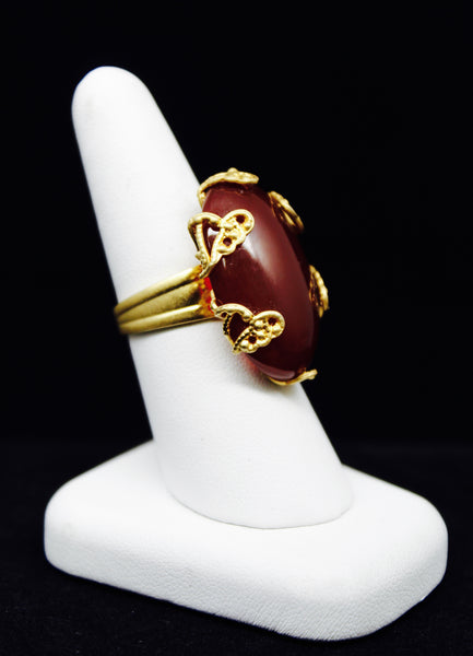 WRAPED AGATA STONE RING