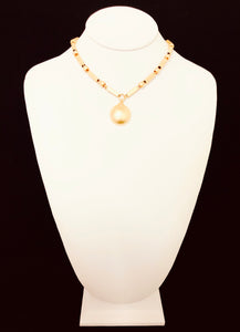 SHORT CYLINDER NECKLACE